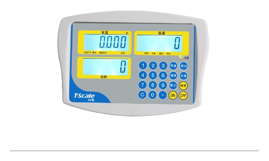 MB2330P KC 15 — Báscula contadora de piezas con pedestal